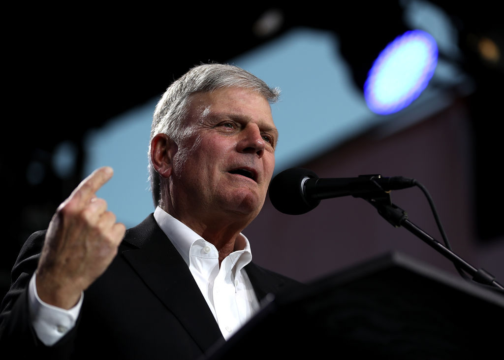 Anti-LGBT hate preacher Franklin Graham 