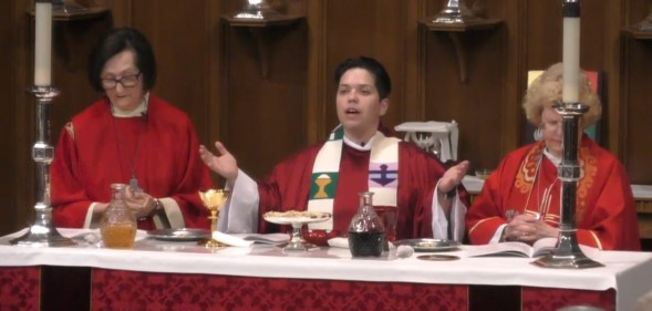 Rev. Kori Pacyniak, the newly-ordained pastor of San Diego’s Mary Magdalene Apostle Catholic Community