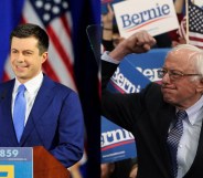 Pete Buttigieg Bernie Sanders New Hampshire primary