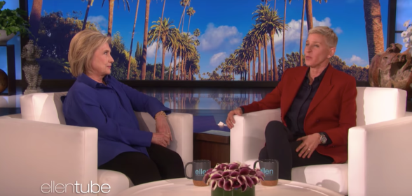 Hillary Clinton shares plan to get rid of Donald Trump with Ellen Degeneres