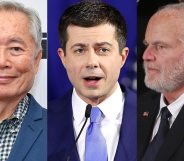 George Takei, Pete Buttigieg, Rush Limbaugh