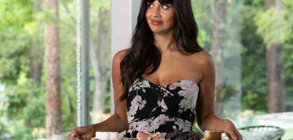 Jameela Jamil as Tahani al-Jamil in The Good Place