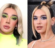 James Charles and Dua Lipa