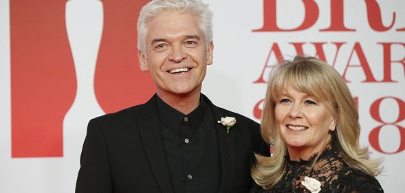 Phillip Schofield and his wife Stefanie Lowe.