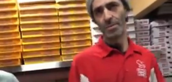 Toronto pizza shop fires employee filmed calling gay customer a 'f****t'