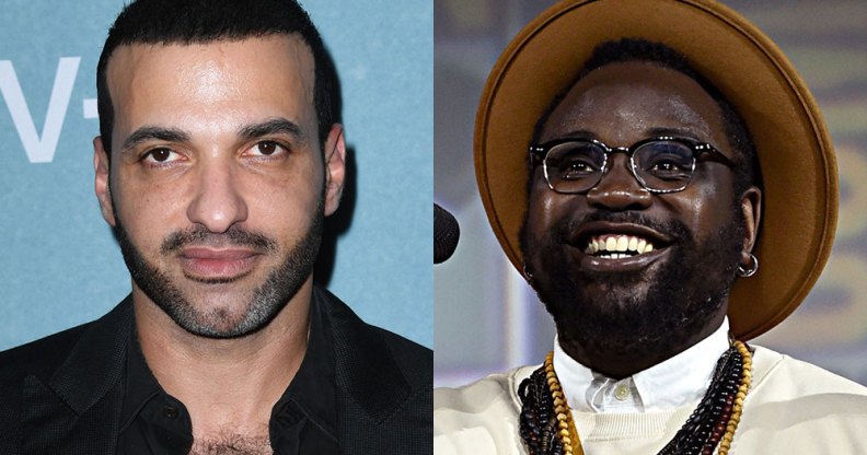 Haaz Sleiman and Brian Tyree Henry of The Eternals