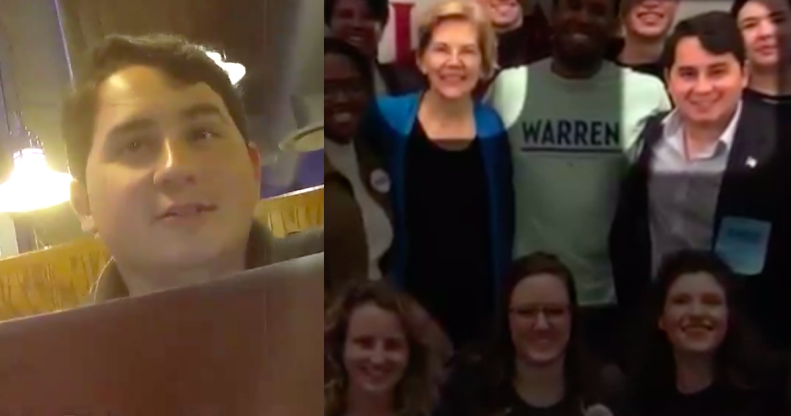 Elizabeth Warren field organiser secretly recorded by Project Veritas