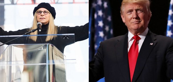 Barbra Streisand Donald Trump