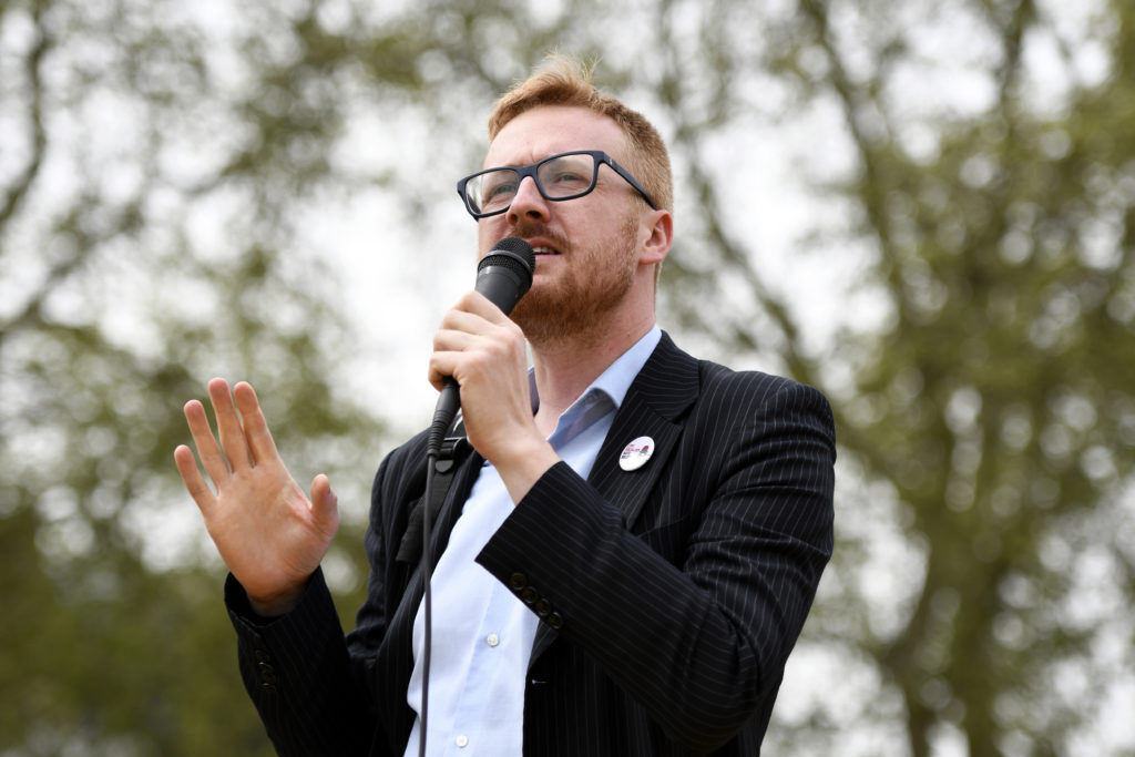 Labour Party lawmaker Lloyd Russell-Moyle won re-election to Parliament in 2019. (Andres Pantoja/SOPA Images/LightRocket via Getty Images)