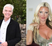 Phillip Schofield Caprice Bourret gay