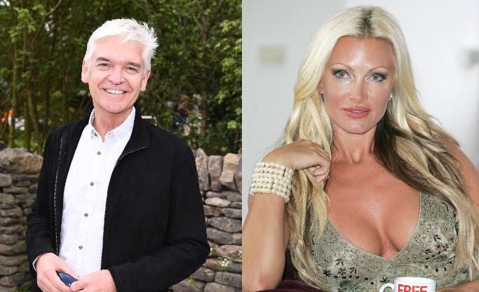 Phillip Schofield Caprice Bourret gay