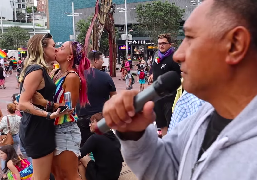 homophobic preacher auckland pride