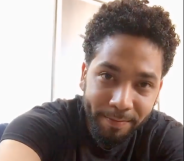 Actor Jussie Smollett returned to Instagram after a nearly yearlong hiatus as he awaits trial. (Screen capture via Instagram)