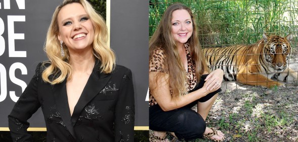 Kate McKinnon is reportedly signed on to play Carol Baskin in the Tiger King adaptaiton