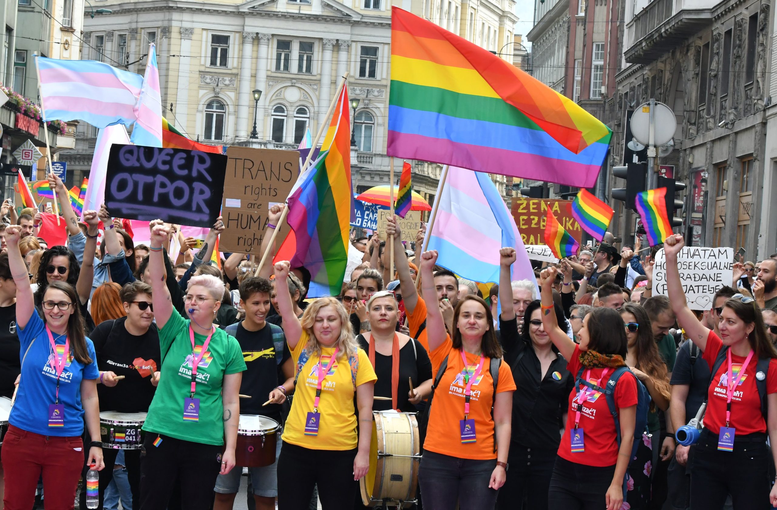 Bosnia and Herzegovina's first-ever Pride parade