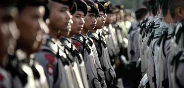 Indonesian police