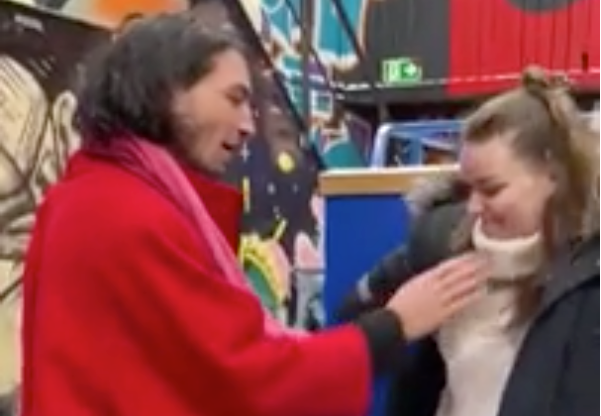 Ezra Miller grabs female fan by the throat in viral video, prompting blistering backlash online