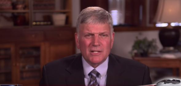 Franklin Graham in a previous appearance on Fox News