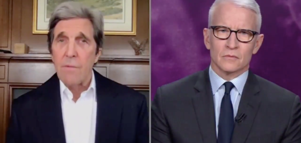 John Kerry, Anderson Cooper