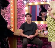 Shannel, Trixie Mattel and Jordan Connor on Celebrity Drag Race