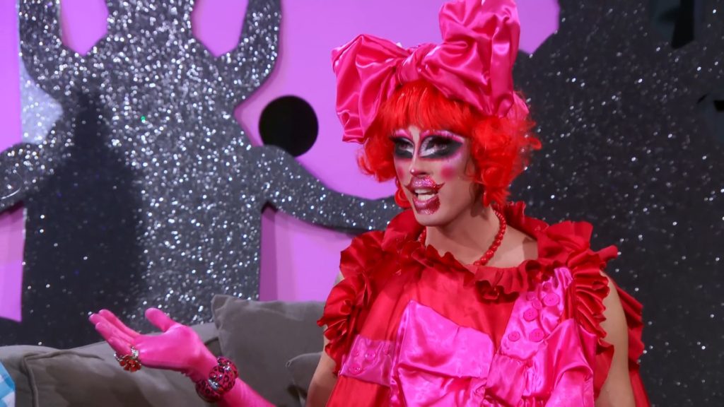 Crystal Methyd in the Untucked lounge