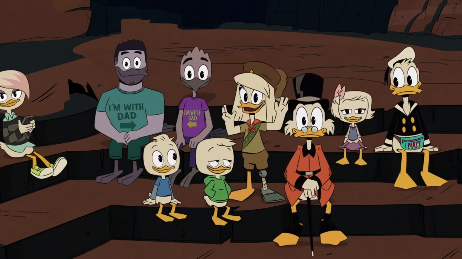 DuckTales revealed that Violet has two gay dads