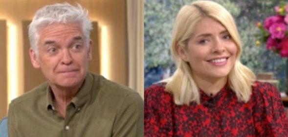 Philip Schofield mimed waxing Holly Willoughby's vagina on This Morning and our decent into madness during the coronavirus pandemic is complete. (Screen capture via ITV)