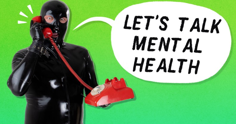 Spotted in a latex suit, a buckled hood and heavy black wellies, the Gimp Man of Essex is raising money for mental health charities, a cause he's ardently passionate for. (PinkNews)