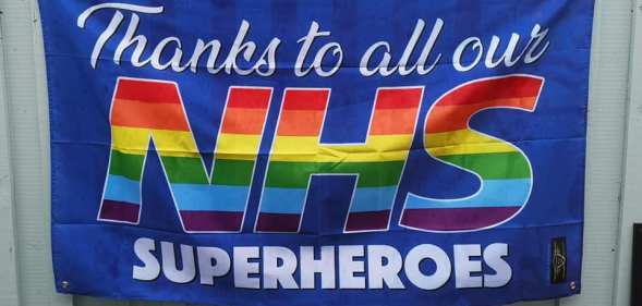 NHS Pride Flag