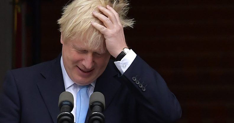 British Prime Minister Boris Johnson Meets Leo Varadkar In Ireland