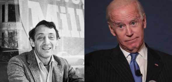 Harvey Milk Joe Biden Stuart Milk