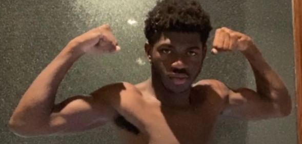 Lil Nas X posted thirst traps in the throes of the coronavirus pandemic, proving anyone can go horny on main. (Twitter)