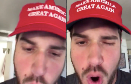 Trump fan claims 'trans women are men' in toe-curlingly embarrassing 'rap'