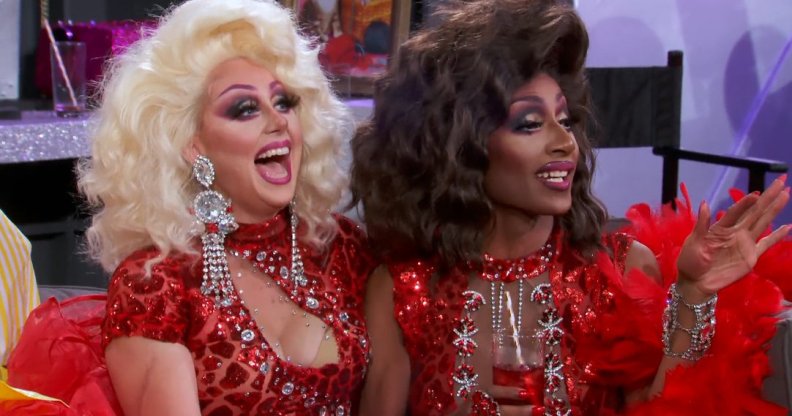 Drag Race season 12 Jaida Essence Hall and her makeover partner