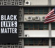 US embassy Black Lives Matter