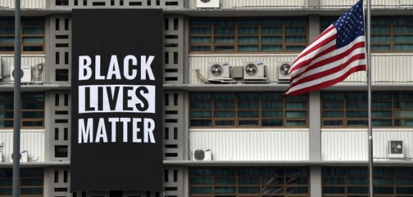 US embassy Black Lives Matter