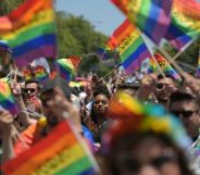 LA Pride Black Lives Matter march