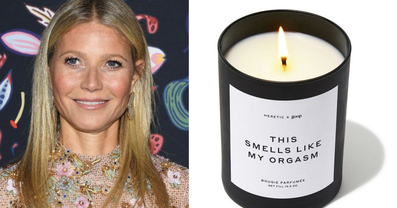 Gwyneth Paltrow orgasm candle