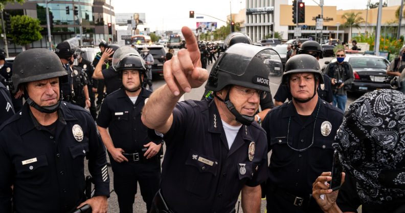 LAPD Chief of Police Michel Moore