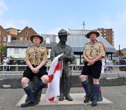 statue of Robert Baden-Powell