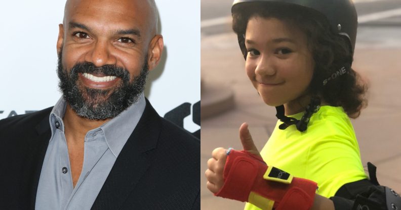 Khary Payton revealed his son, Karter, is trans. (Paul Archuleta/FilmMagic/Instagram)