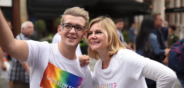 Justine Greening, the first lesbian minster on the British cabinet. (Social Mobility Pledge)