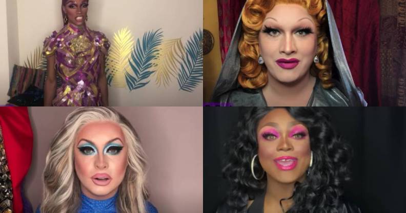 The Vixen, Jinkx Monsoon, Cheryl Hole and Mayhem Miller