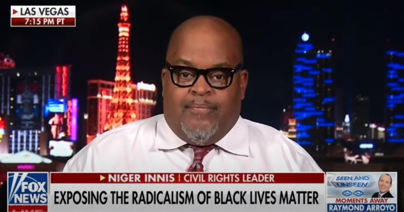 Black Voices for Trump activist Niger Innis was appearing on The Ingraham Angle