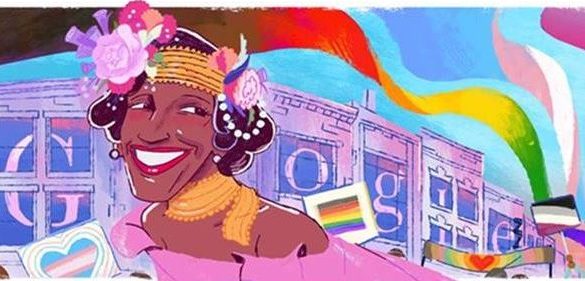 Marsha P Johnson Google Doodle Pride