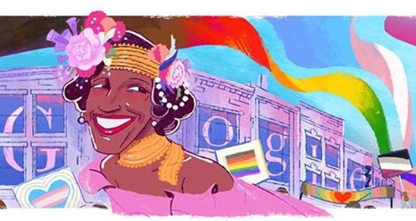 Marsha P Johnson Google Doodle Pride