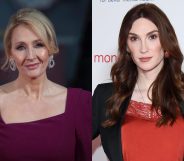 White, cis billionaire JK Rowling sparked fury for her views on trans folk. So Juno Dawson decoded them to show just how anti-trans they are. (John Phillips/Getty Images/Karwai Tang/WireImage)