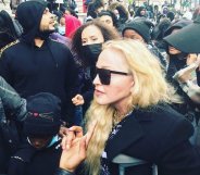 Madonna chants 'No justice, no peace' at Black Lives Matter protest