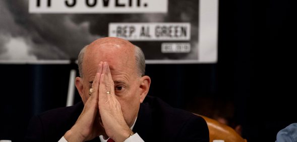 Louie Gohmert has tested positive for coronavirus. (Melina Mara/The Washington Post via Getty Images)