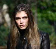 Brazilian trans model Valentina Sampaio. (MIGUEL MEDINA/AFP via Getty Images)